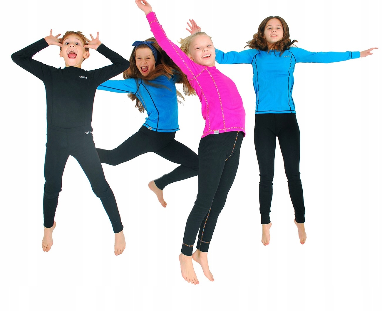 Bielizna termoaktywna pod strój piłkarski 116-122 Kolor niebieski