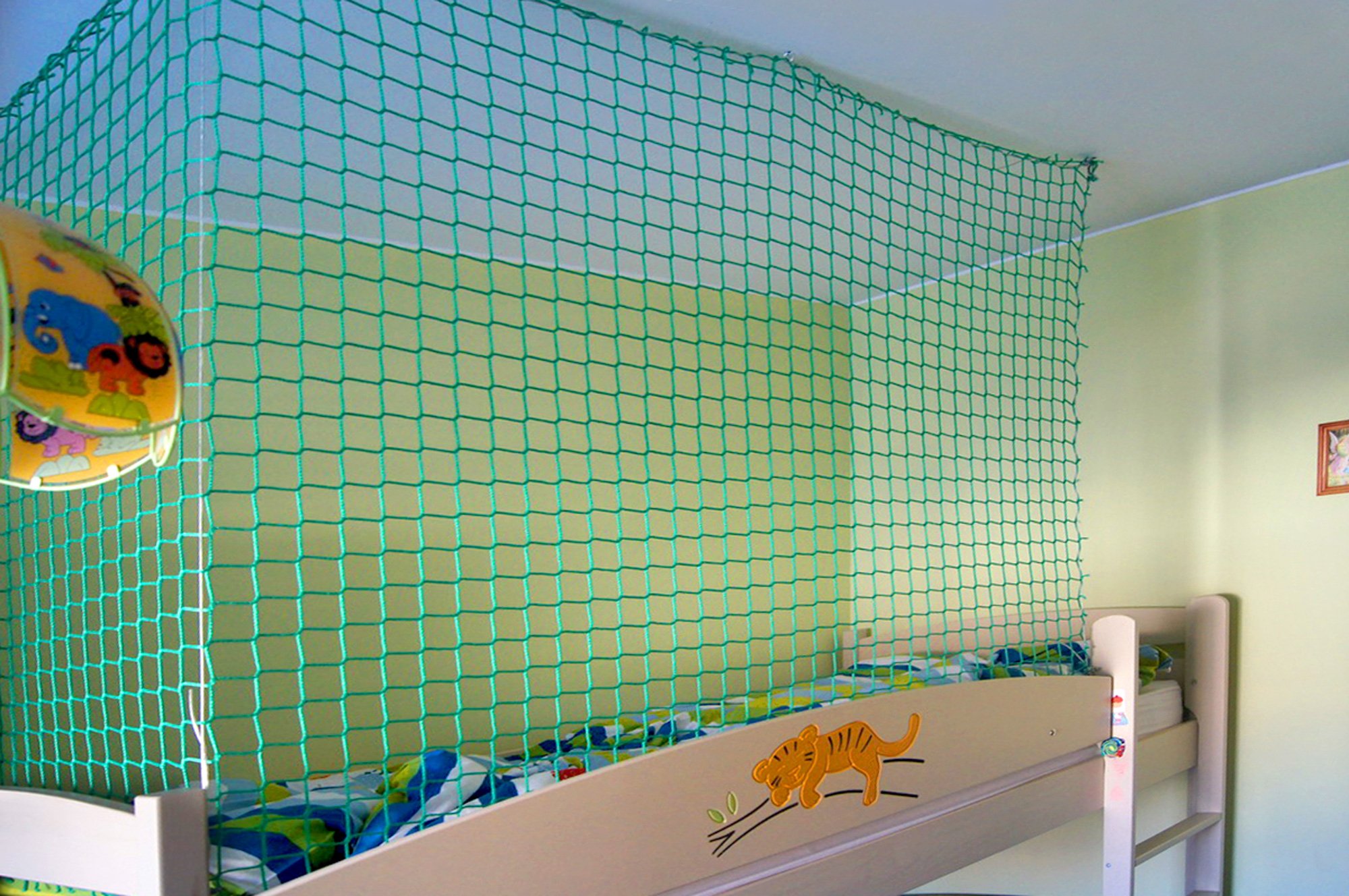 SIATKA ZABEZPIECZAJĄCA NA ANTRESOLĘ ŁÓŻKO PIĘTROWE Długość mebla 110 cm