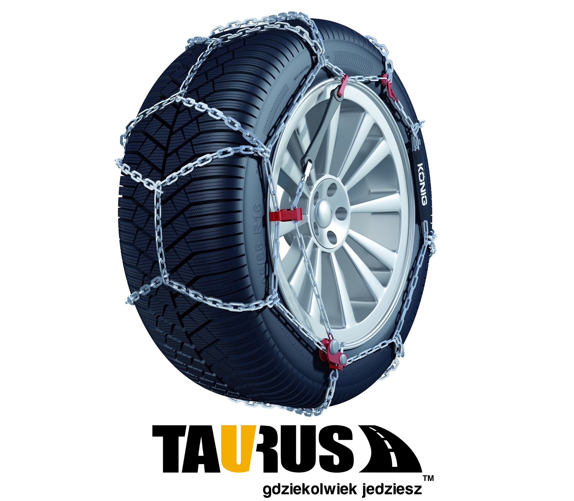 Łańcuchy śniegowe CB-12 KN 100 215/50R17 225/50R17 Grupa rozmiarowa KN 100