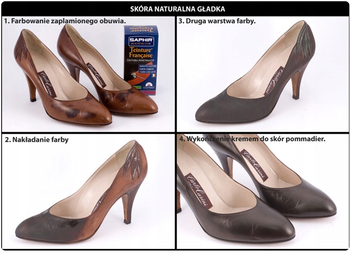 SAPHIR FARBA BARWNIK DO SKÓRY GŁADKIEJ ŻÓŁTA 95 Waga produktu z opakowaniem jednostkowym 0.2 kg