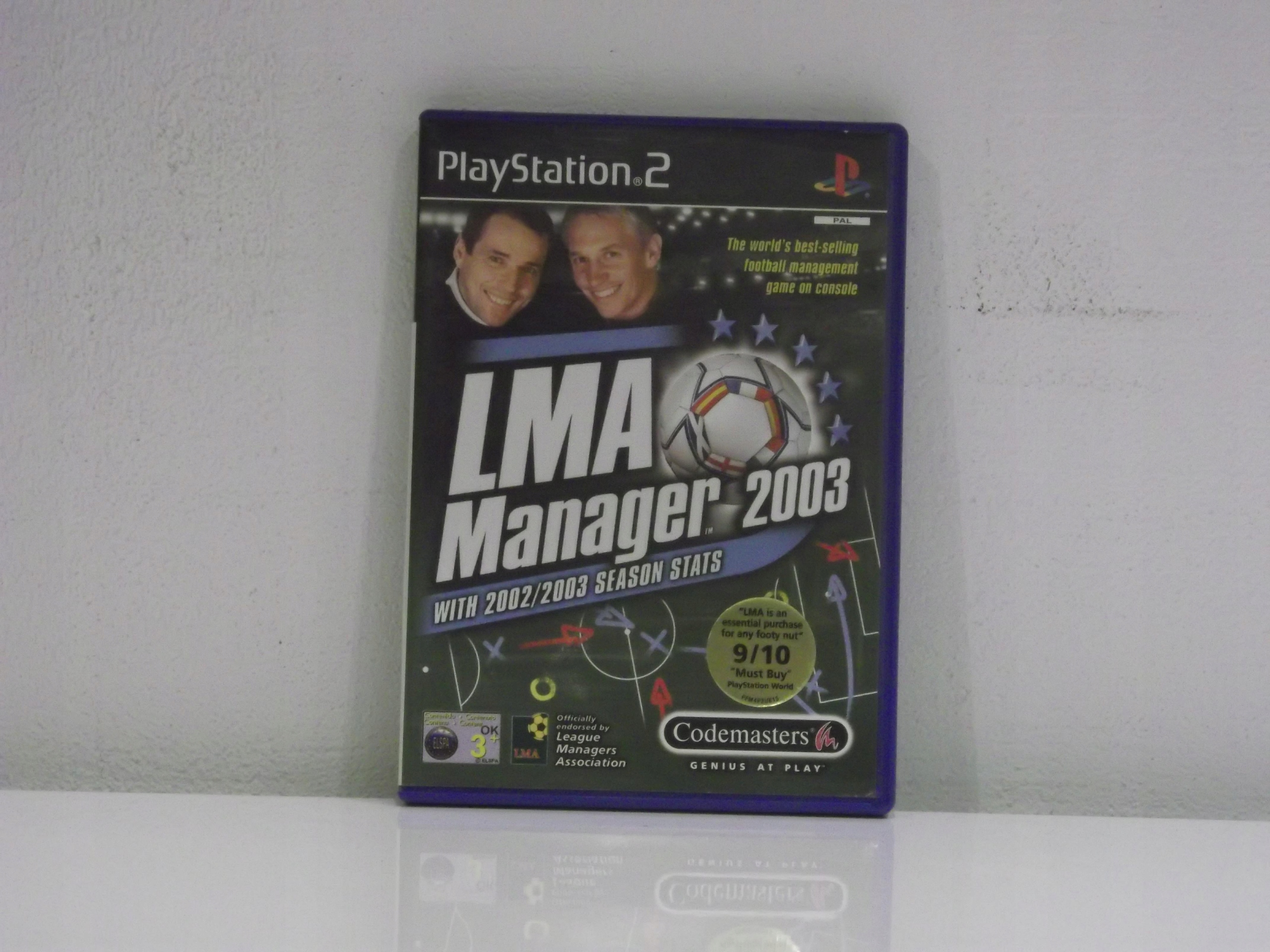 LMA MANAGER 2003 PS2 Platforma Sony PlayStation 2 (PS2)