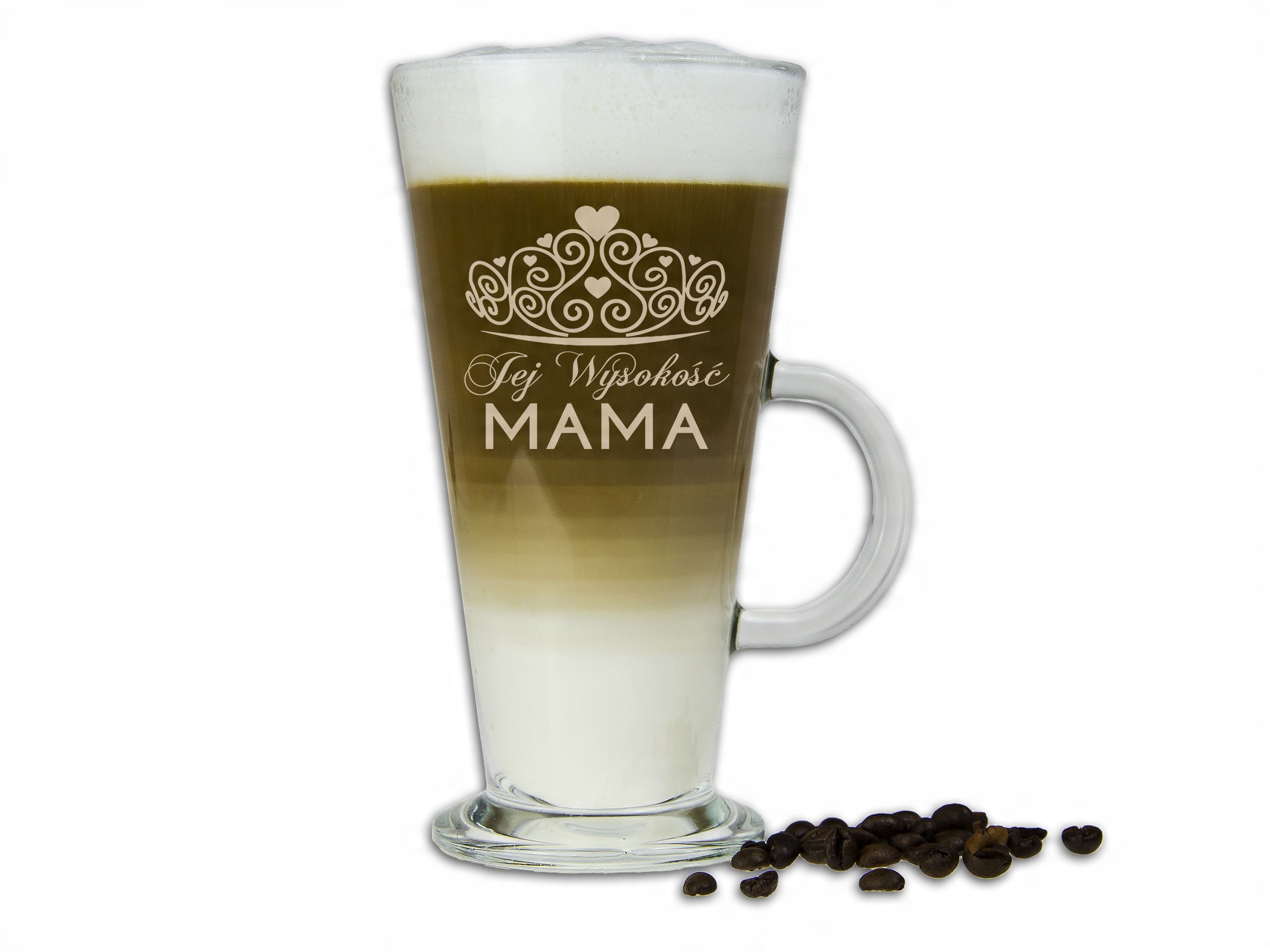 

Szklanka Latte Dla Mamy Grawer