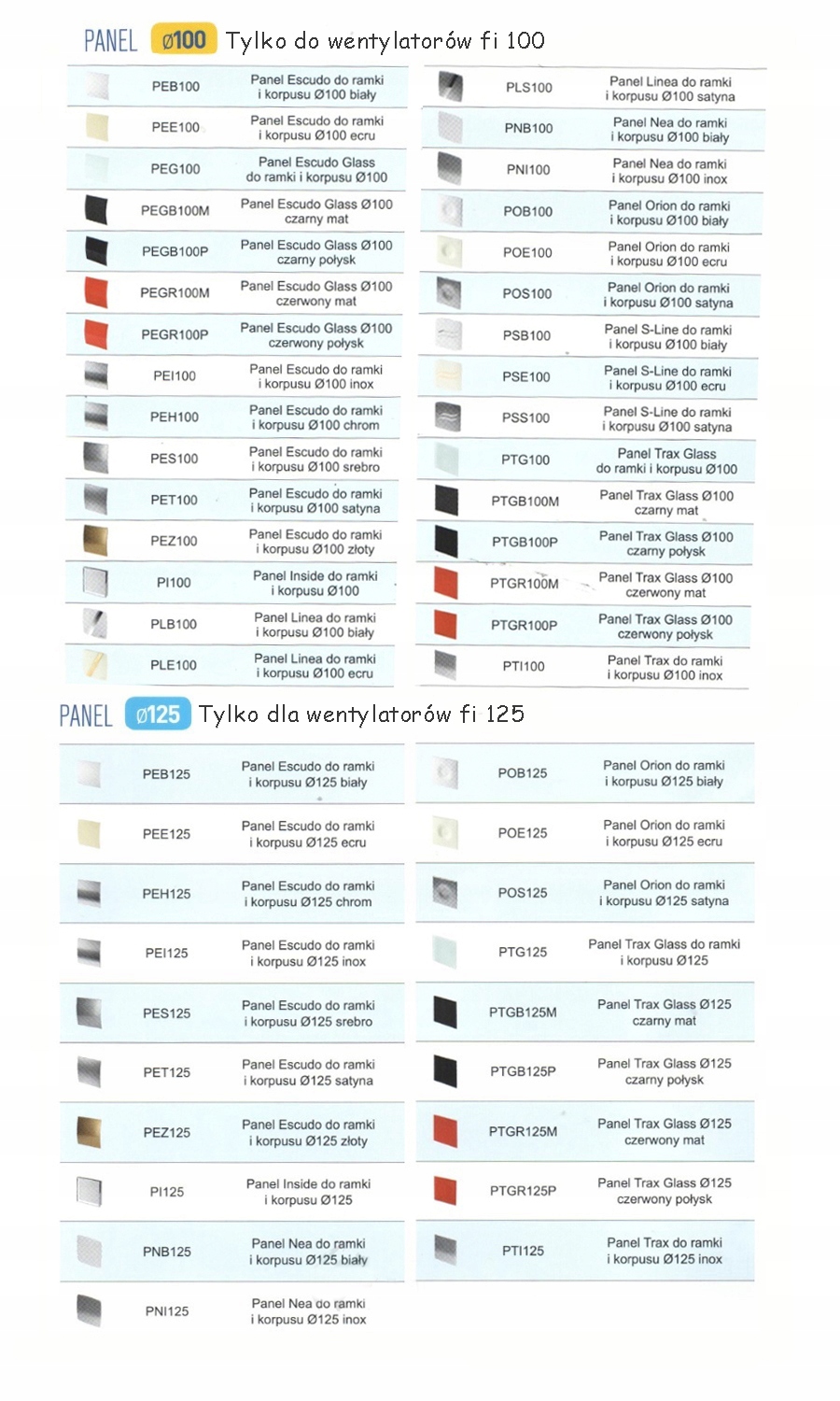 Zestaw SYSTEM+ fi100 Ramka RWO100+Panel INSIDE PI Marka inna