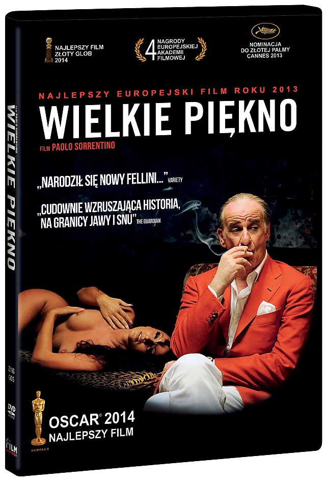[DVD] Wielkie Piękno Toni Servillo (folia)