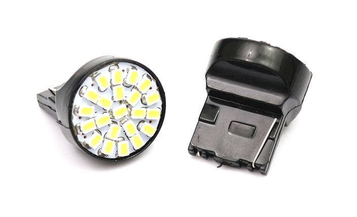 

Żarówka samochodowa Led T20 W21W WY21W 22 Smd 1206