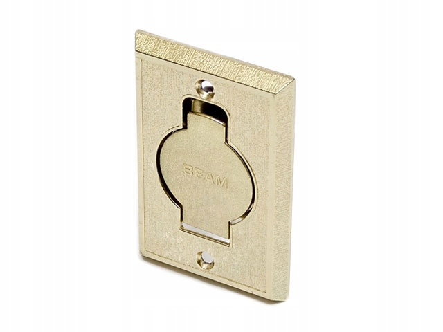 Nástěnná Zásuvka Metal zlatá Centrální Vysavač