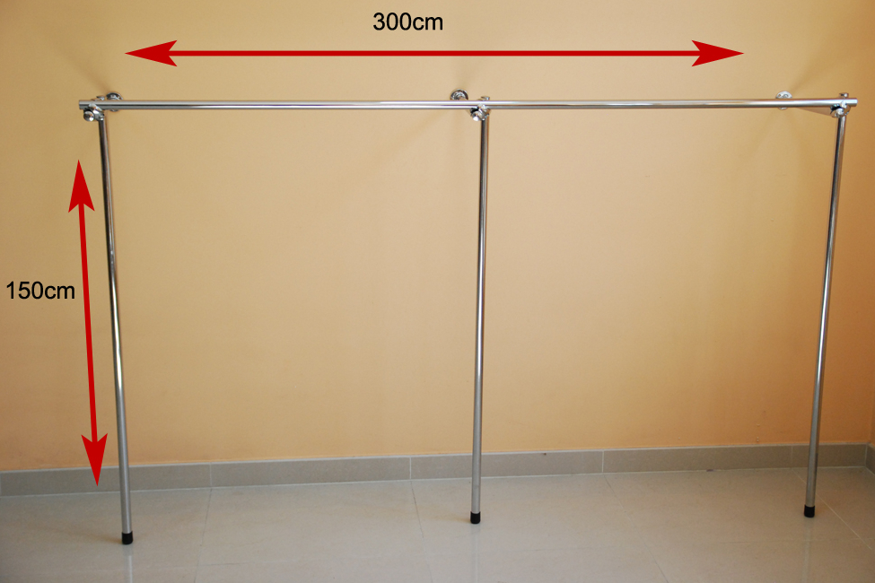 REGAŁ PRZYŚCIENNY 300x150x40 WIESZAK ODZIEŻ c1 Kod producenta 375