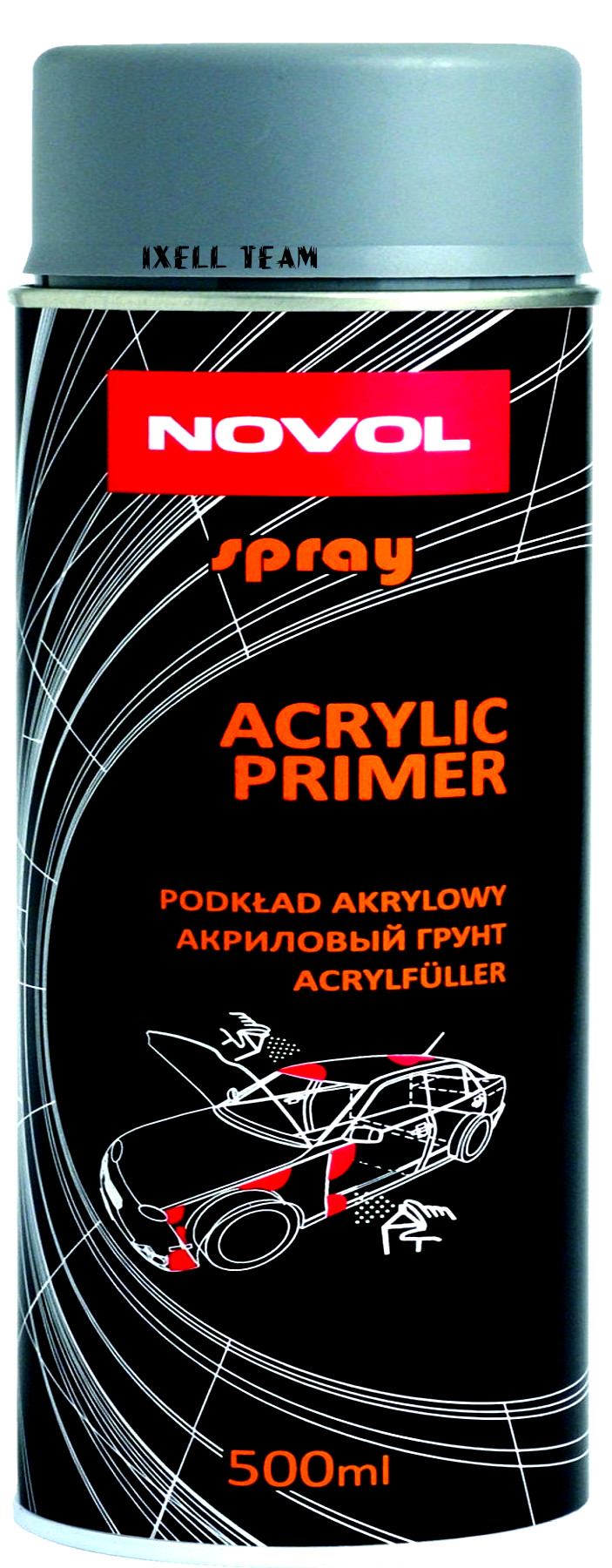 

Podkład Akrylowy Szary Novol Spray 500 ML 460