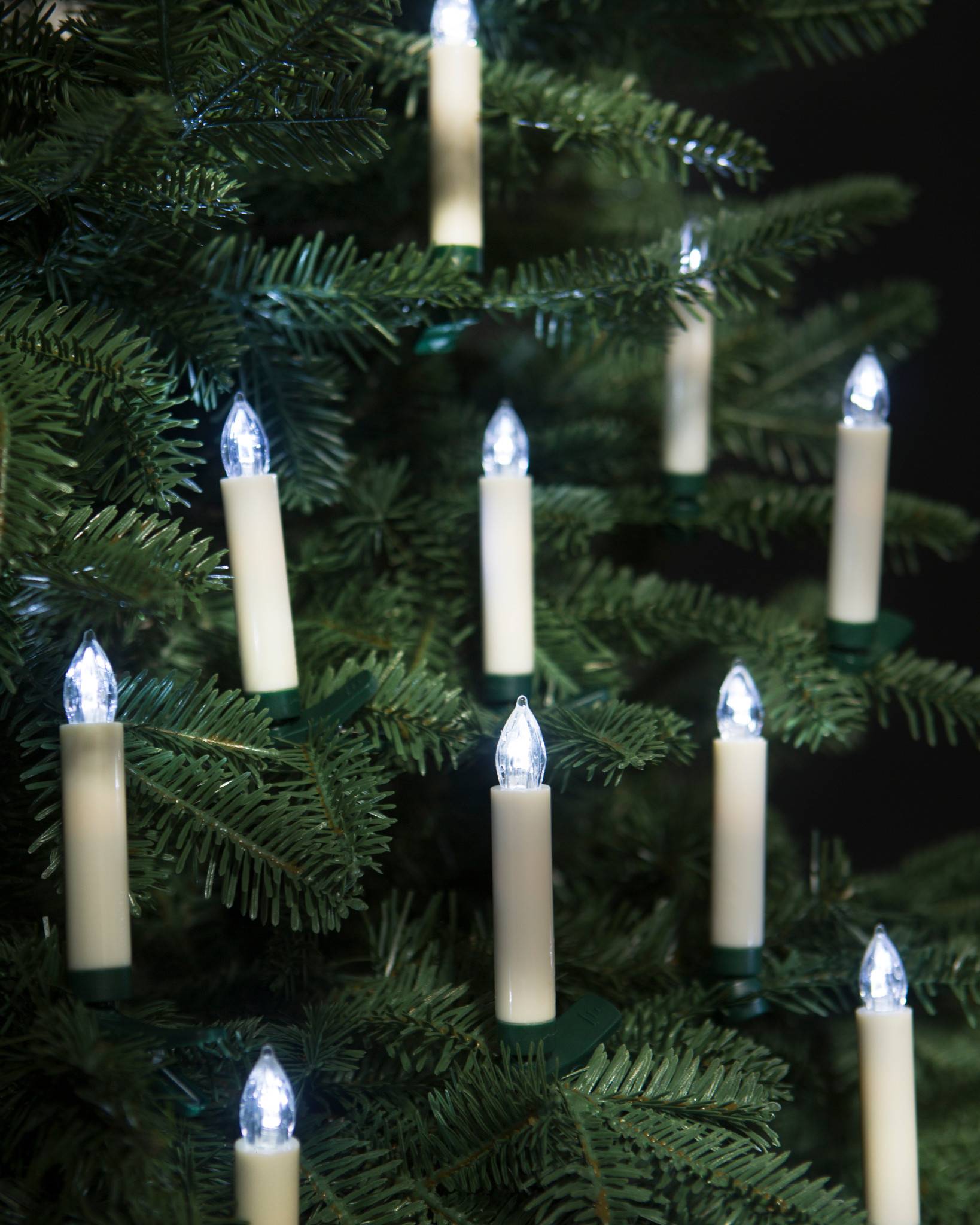 Sviečky vianočný stromček LED LAMPY BEZDRÔTOVÉ DIAĽKOVÉ OVLÁDANIE Počet svetiel 11 - 20