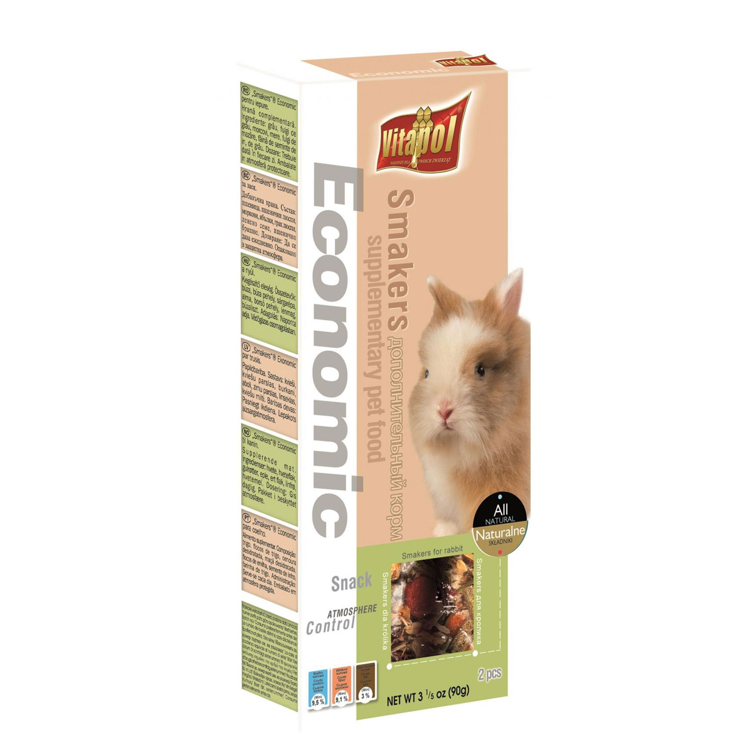 VITAPOL Smakers Economic dla królika 90g 2szt 1256