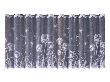 БЕЛЫЙ ОДУВАНЧИК занавес высота 50 см | Гардины Ребенка