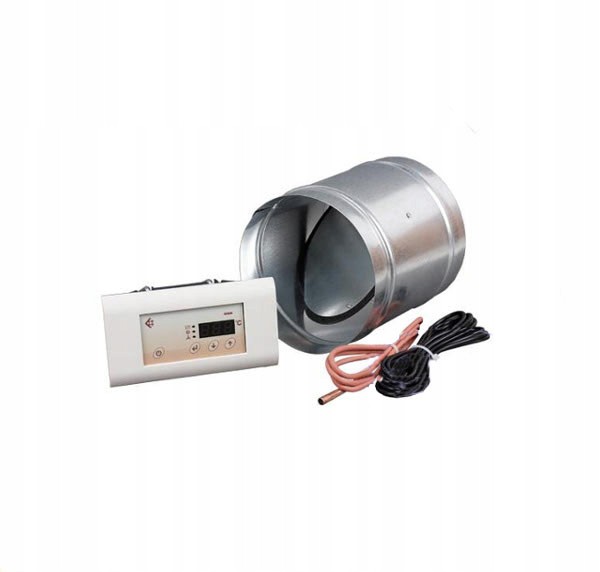 Regulátor krbu s škrticí klapkou fi 125 MSK/P125