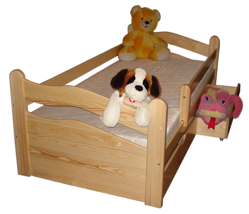 ŁÓŻKO ŁÓŻECZKO DLA DZIECKA DZIECIĘCE LUX 110X180 Długość 180 cm