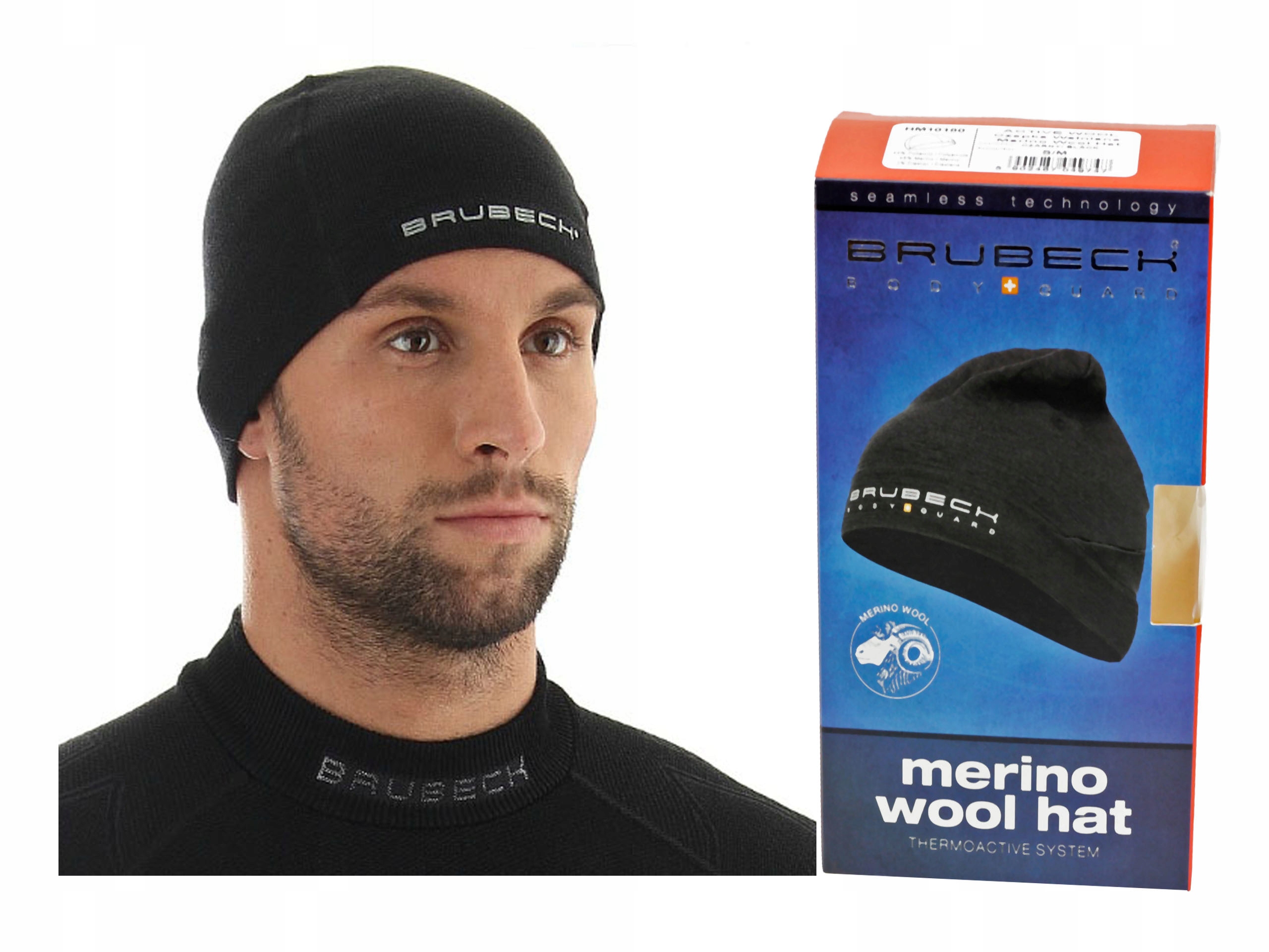 

Brubeck Czapka Termoaktywna Merino S/m Hat