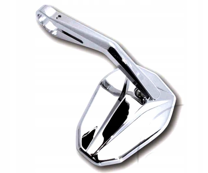Chromové Zpětné Zrcátko Highsider Do Řidítek 1" (25,4 mm) 7/8" (22 mm)