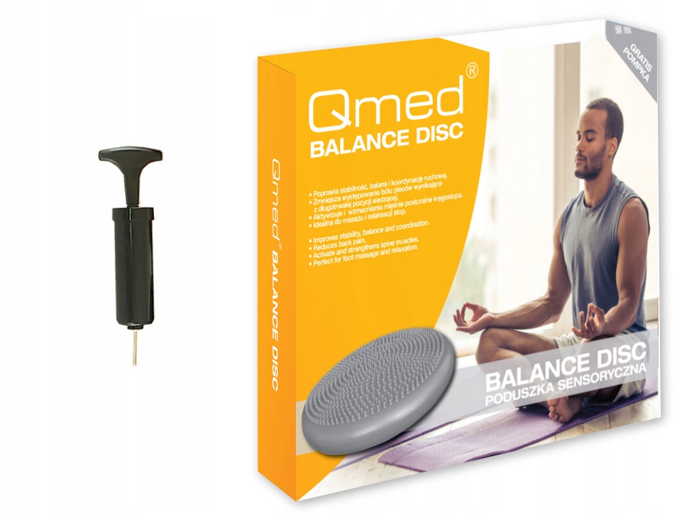 QMed sensorinė pagalvė Ežiuko diskinė beretė + siurblys Maksimalus vartotojo svoris 200 kg