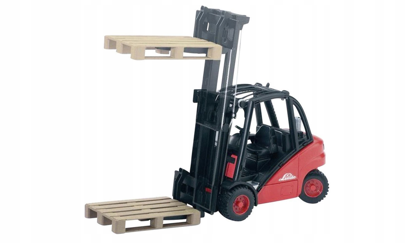 BRUDER 01795 Wywrotka MAN TGA z wózkiem widłowym Marka inna