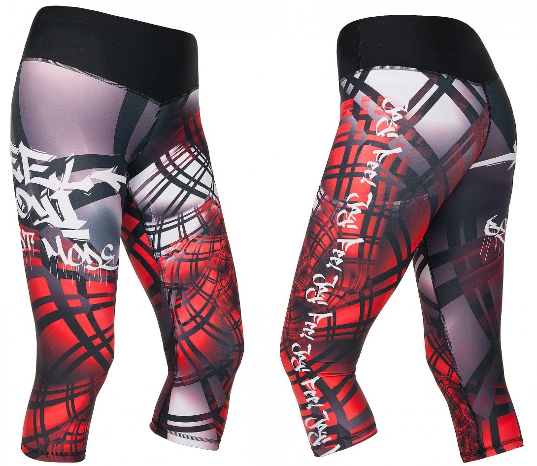 

FeelJ Spodnie 3/4 Fitness Sport Legginsy Energy L