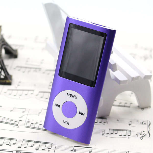 ODTWARZACZ MP4 MP3 MENU PL RADIO DYKTAFON SD 8GB Wbudowana pamięć 4 GB