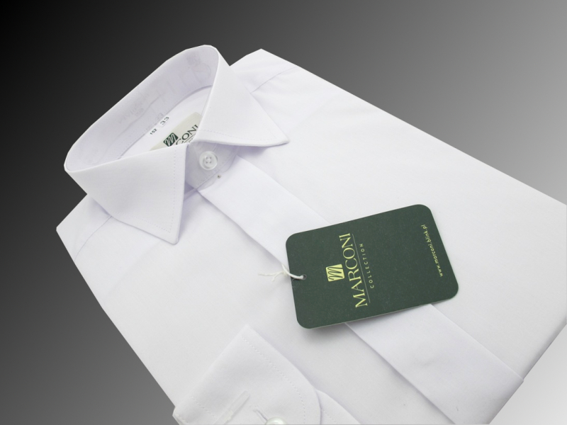BIAŁA KOSZULA wizytowa MARCONI rozm.146 Rozmiar (new) 146 (141 - 146 cm)