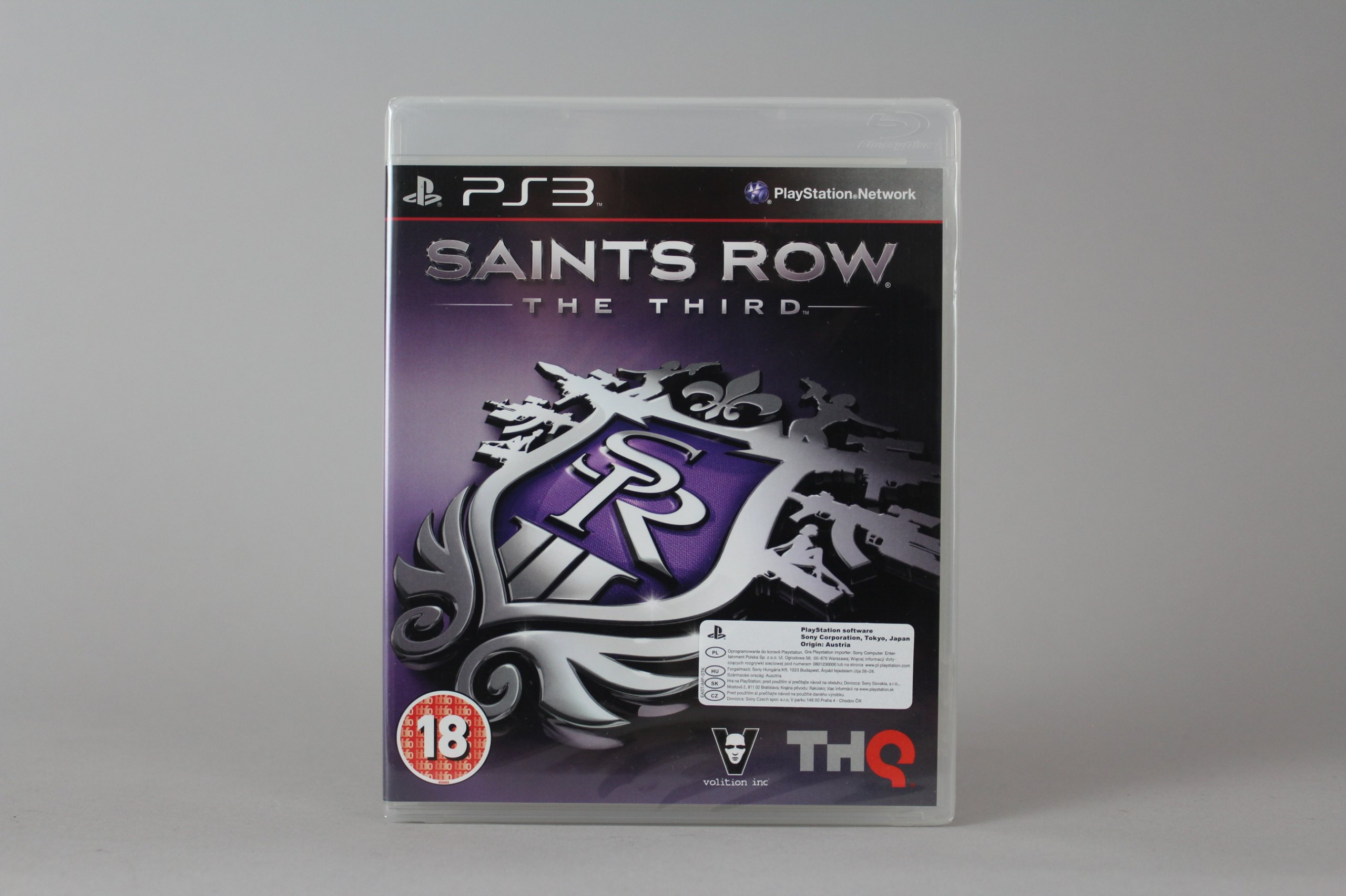 SAINTS ROW THE THIRD PL PS3 Stan u ywany 14 90 z Sklepy