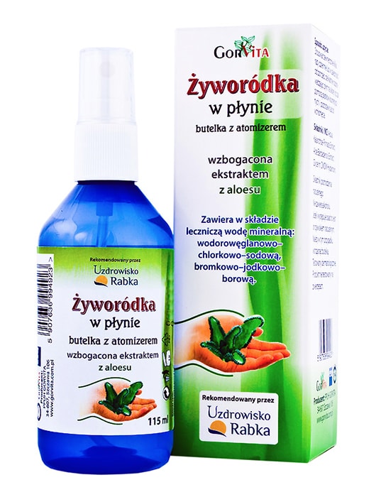 

Żyworódka W Płynie Z Aloesem 115ml Spray Gorvita