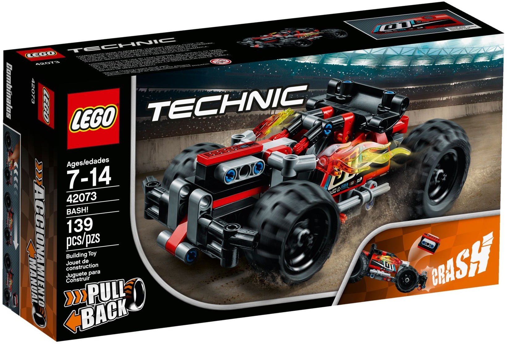LEGO TECHNIC KOMBI TURBO WYŚCIGÓWKA 42073+42072 - 7129844227 ...