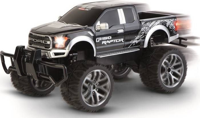 CARRERA RC SAMOCHÓD FORD F150 RAPTOR BLACK+PILOT