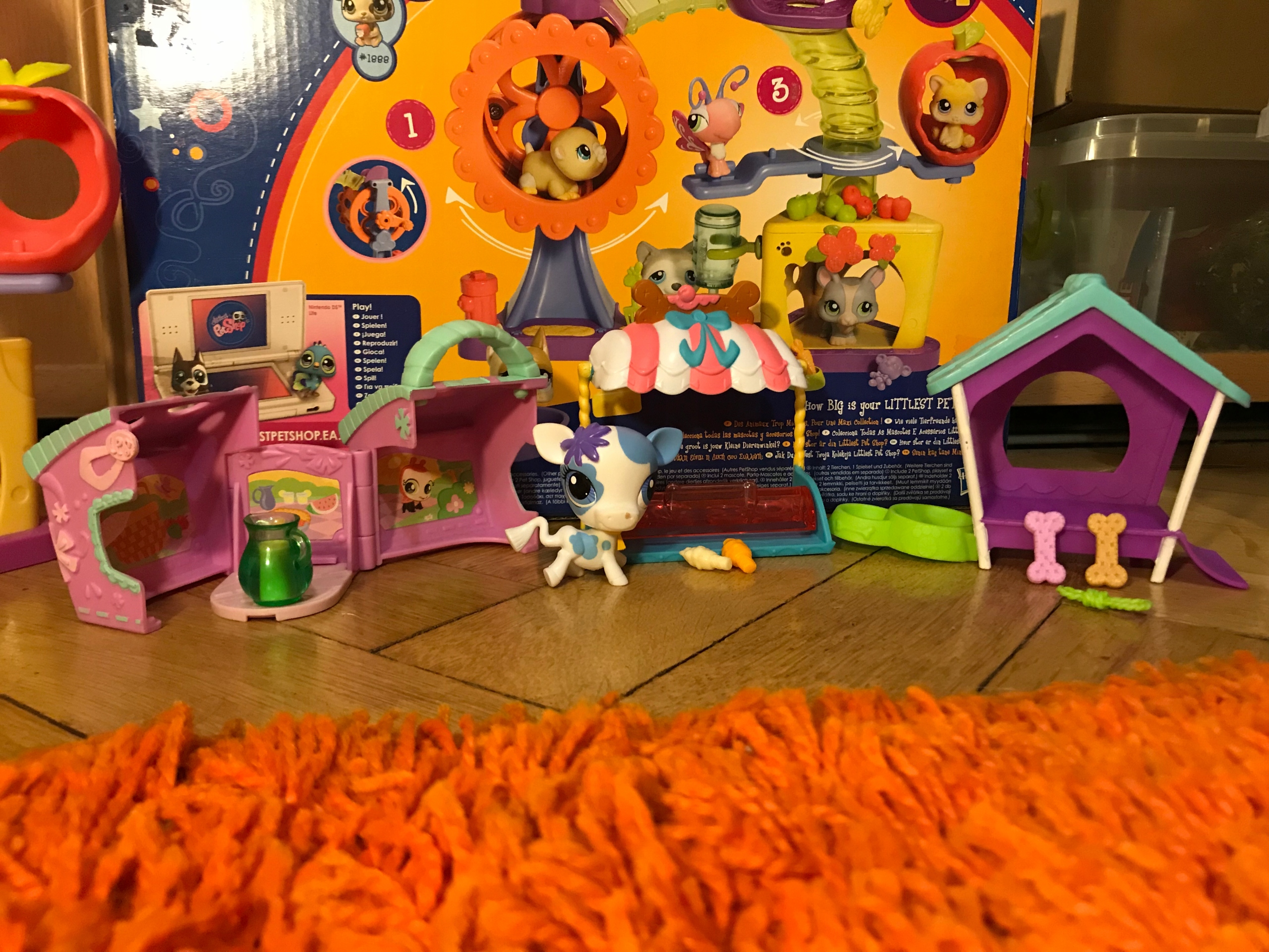 LITTLEST PET SHOP HAMSTER PLAYGROUND + DOMKI 7649228572 oficjalne