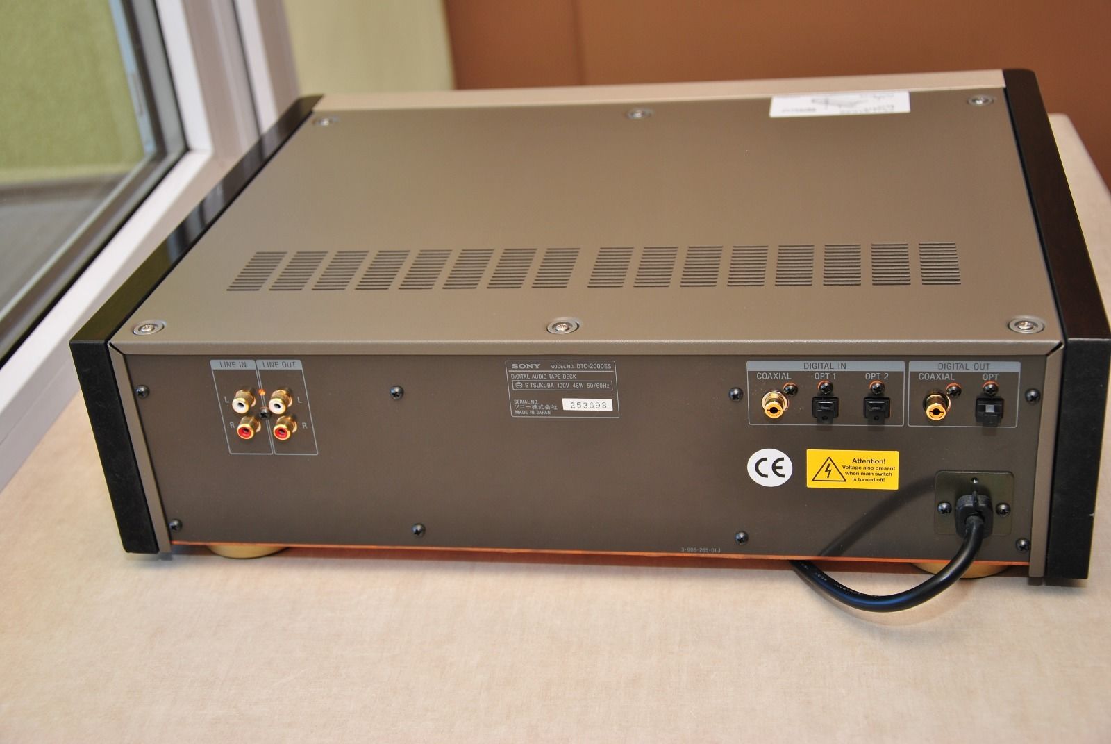 Sony DTC2000ES HighEnd DATRecorder, 4Head 7293386517 oficjalne