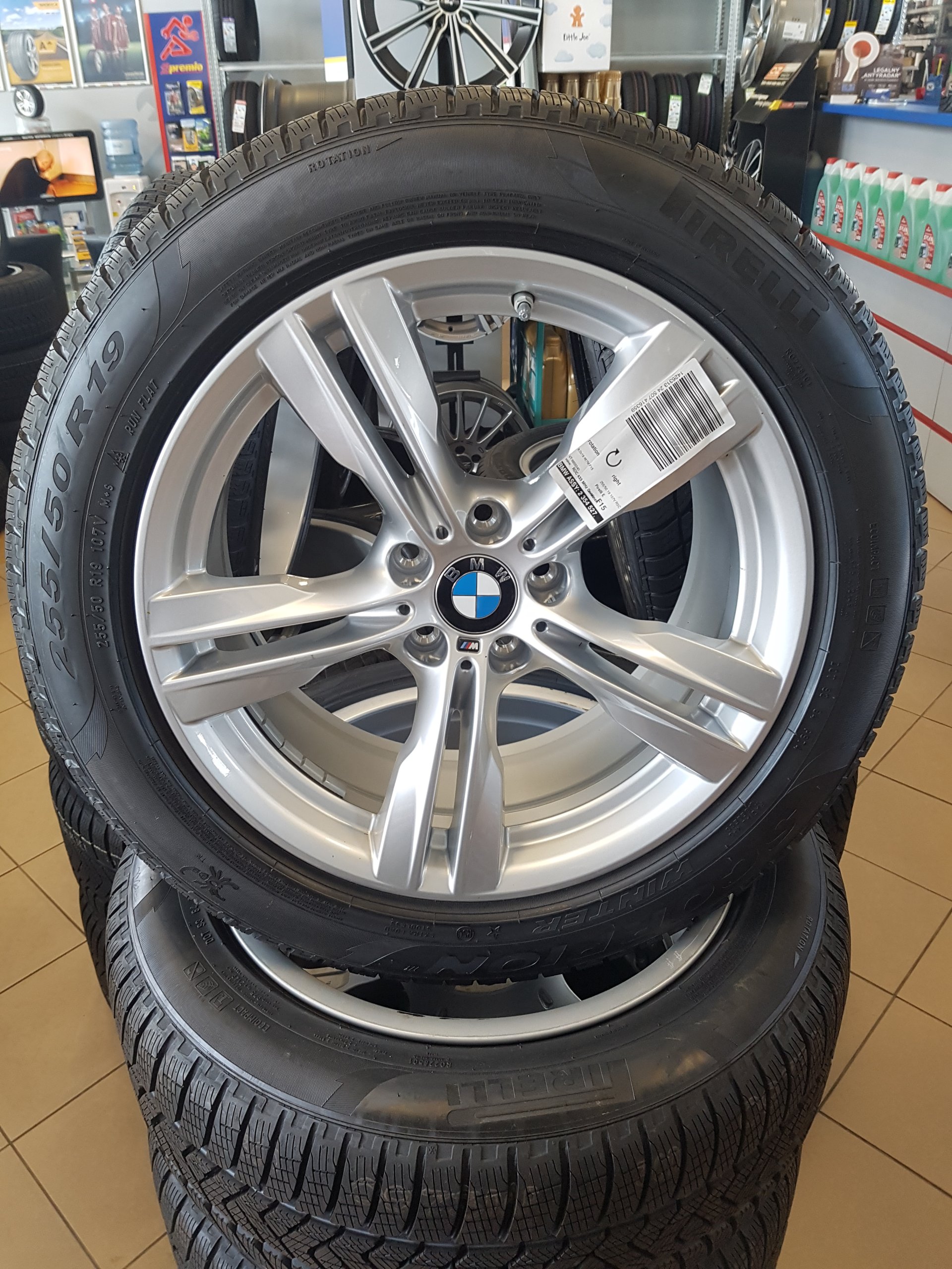 BMW X5 F15 Felgi Opony Koła 19'' wzór 467M ZIMA