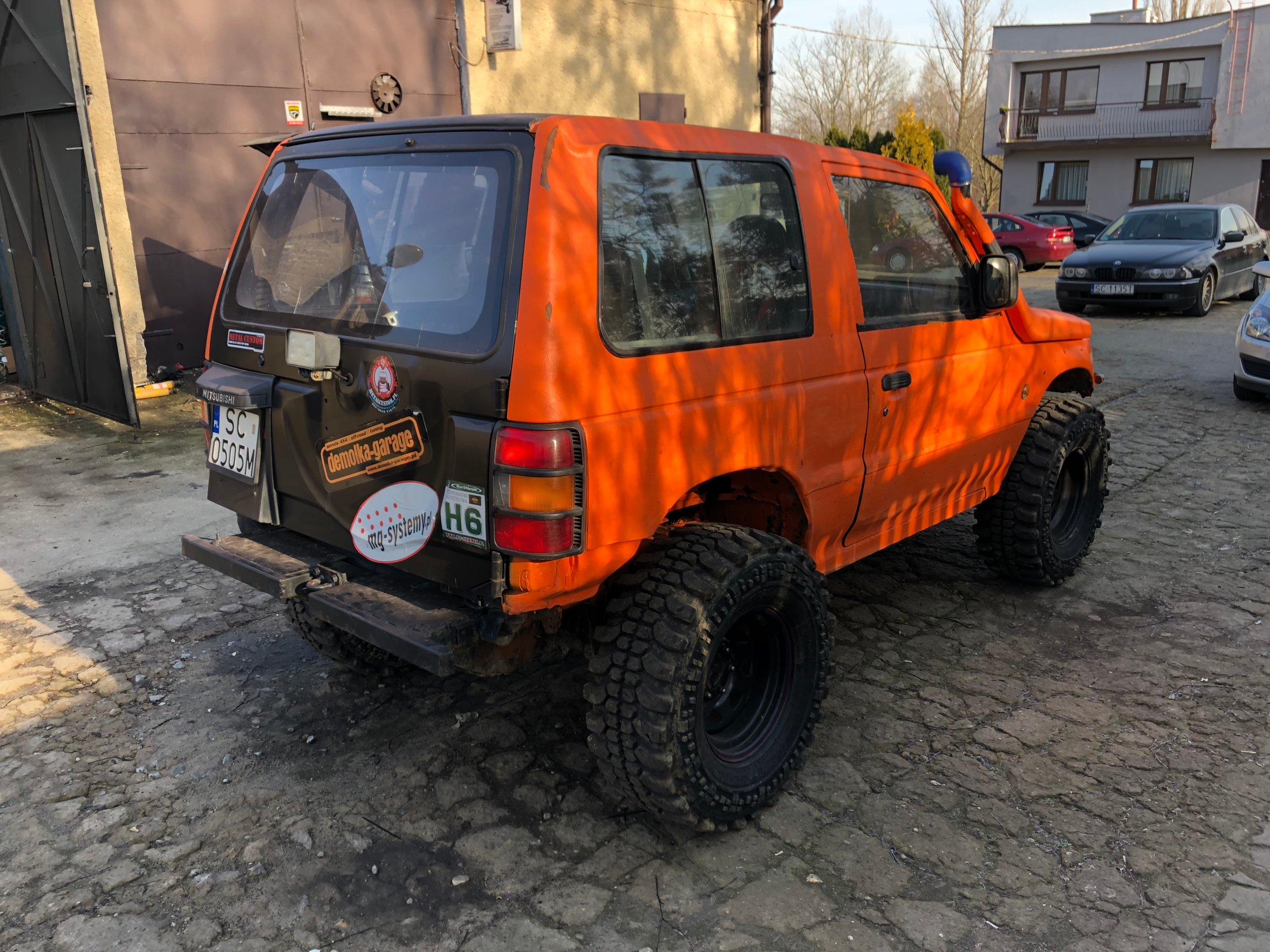 Pajero ii багажник