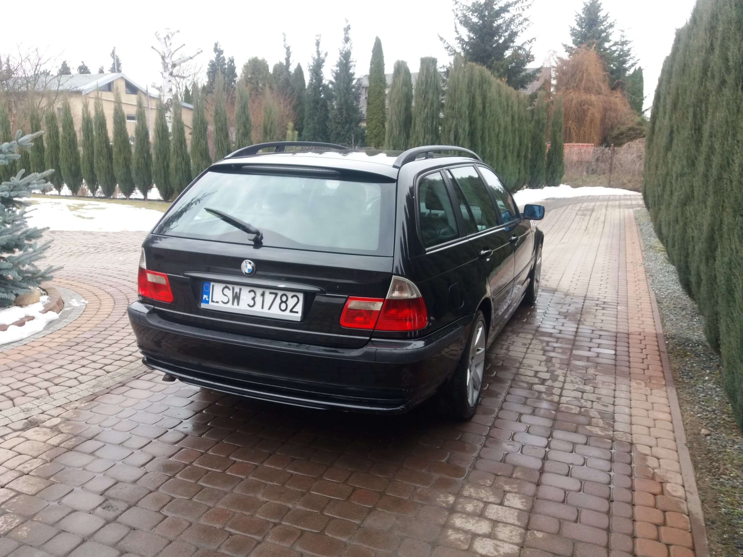 Piękne czarne BMW e46 Lift Kombi 320d 150KM 7313818321