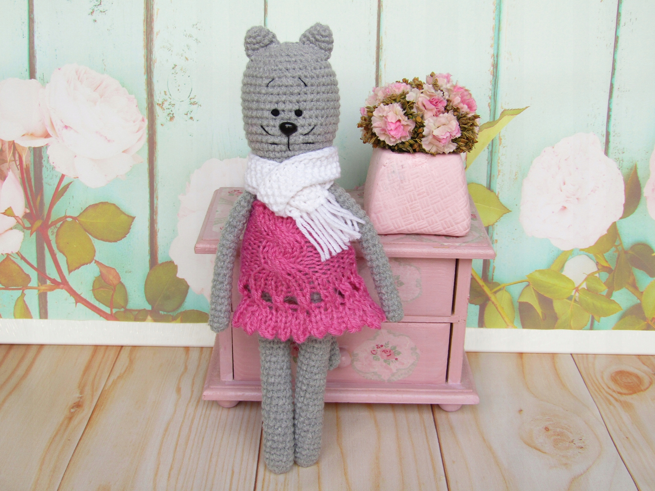 Amigurumi Kotka Zabawka Kotka Na Szydełku 7550372119 Oficjalne