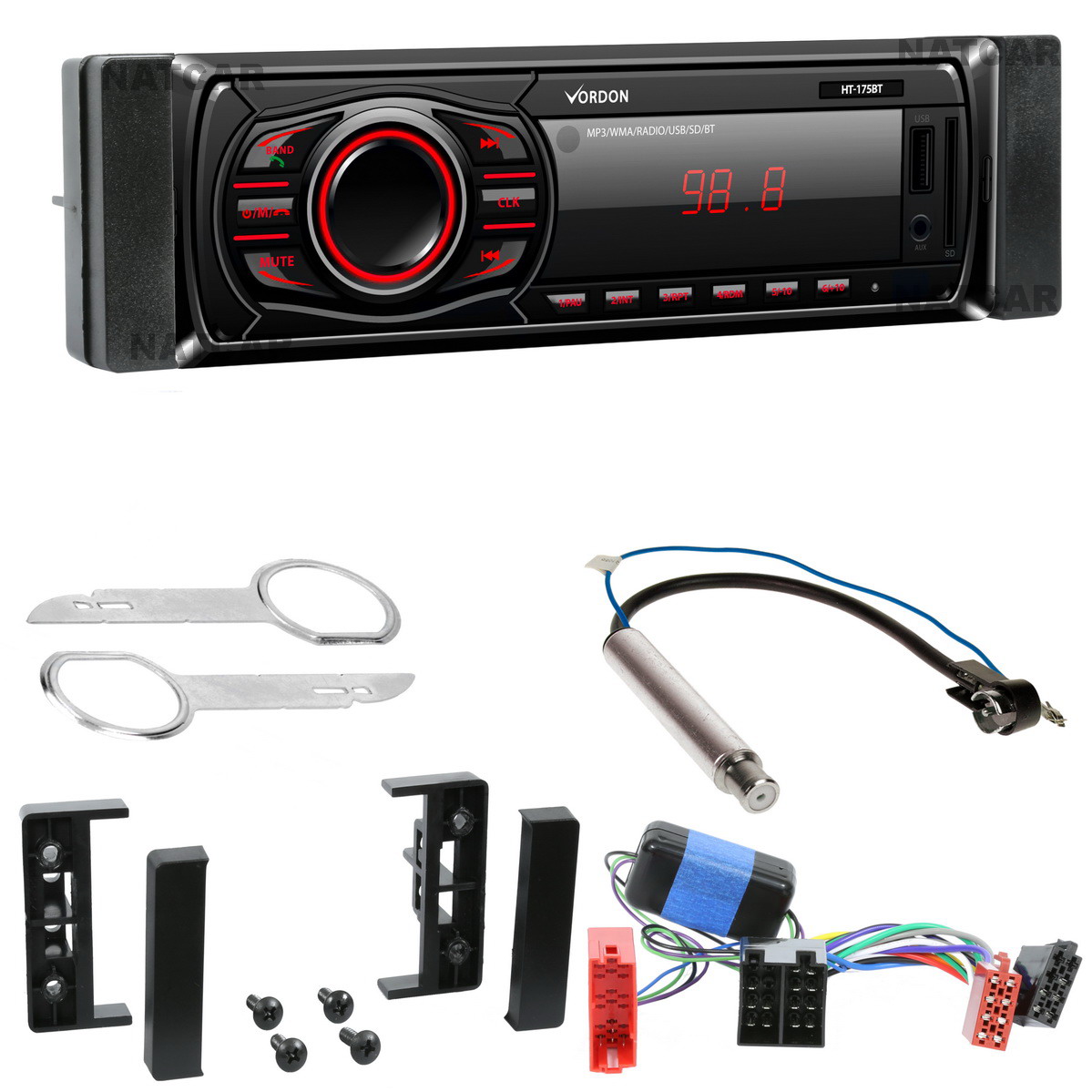 RADIO AUX USB BLUETOOTH AUDI A2 A3 8L A4 B5 A6 C5