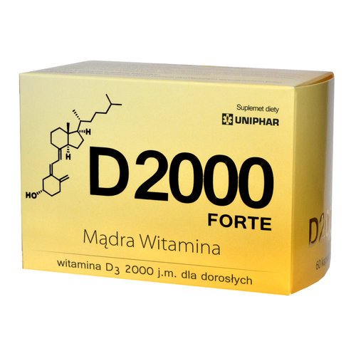 Witamina D2000 Forte 60 Kapsułek 7302414696 Oficjalne