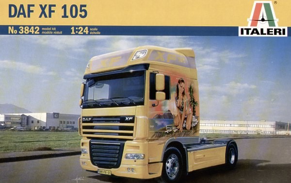 プラッツ イタレリ 1/24 DAF XF-105 スモーキー Jr. トラクター