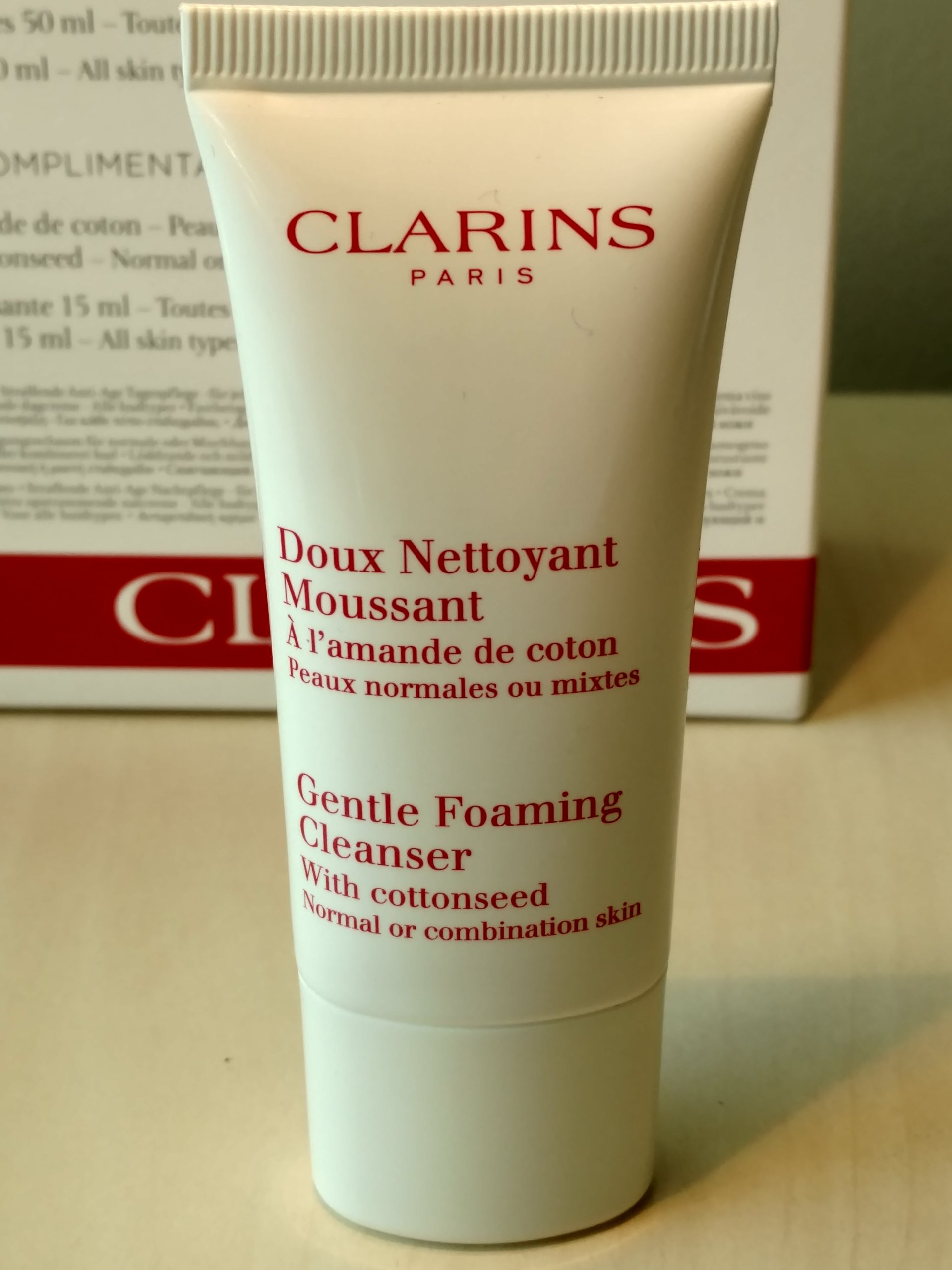 CLARINS GENTLE FOAMING CLEANSER +cottonseed 30ml - 7199021920