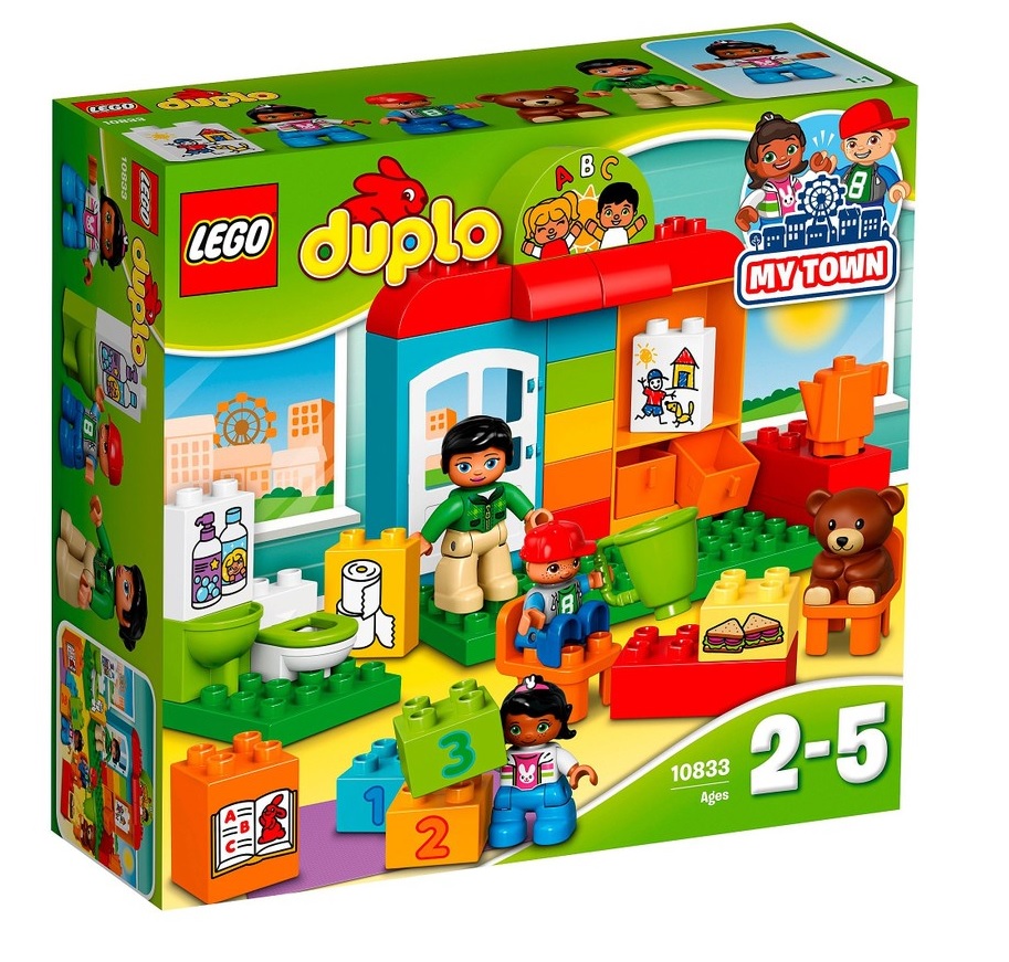 B1 Lego Duplo 10833 Przedszkole Miś Zabawki Dzieci 7312455416