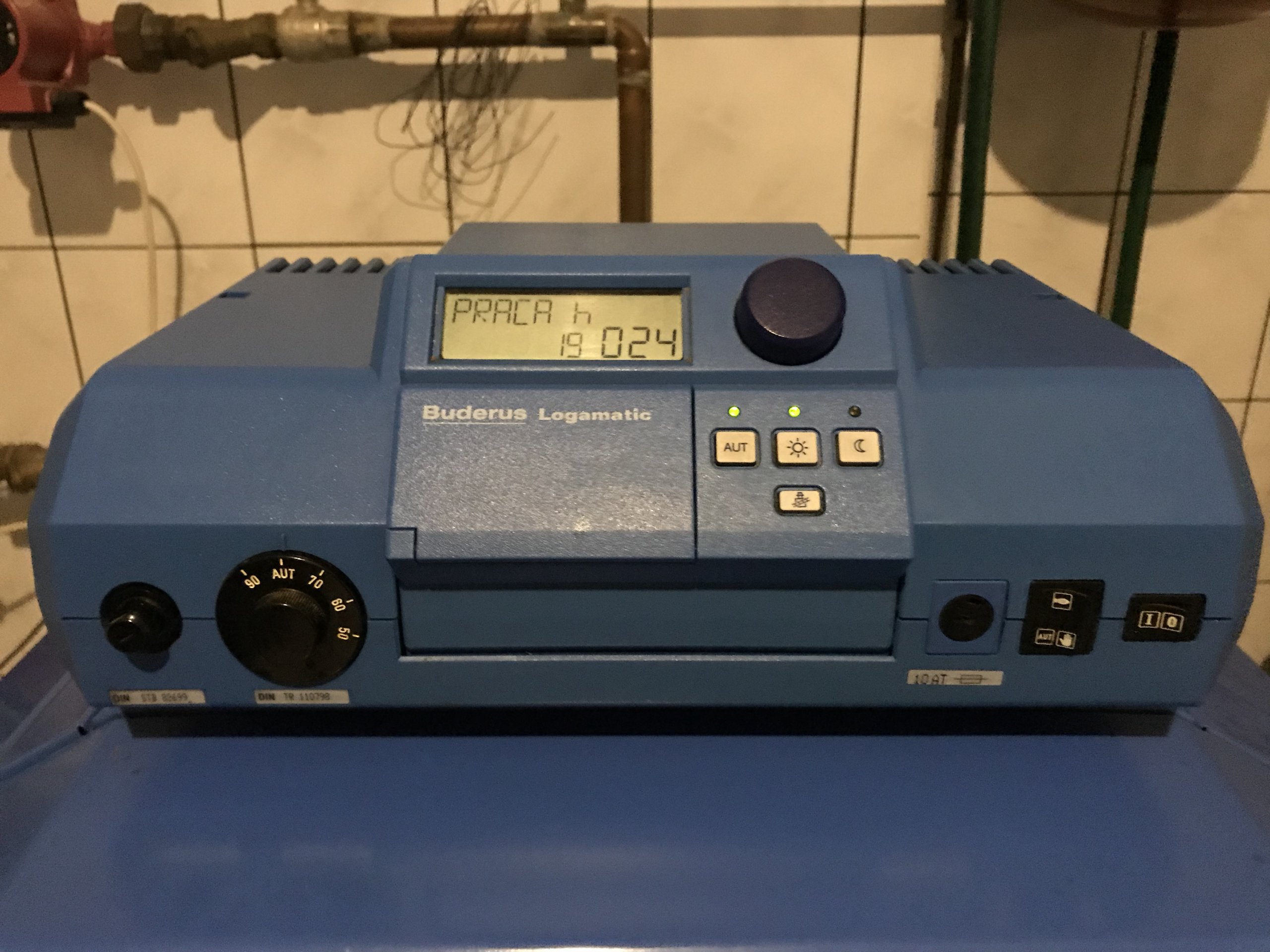 kocioł Buderus G115 Logamatic olej opałowy + 1600L 7212162624