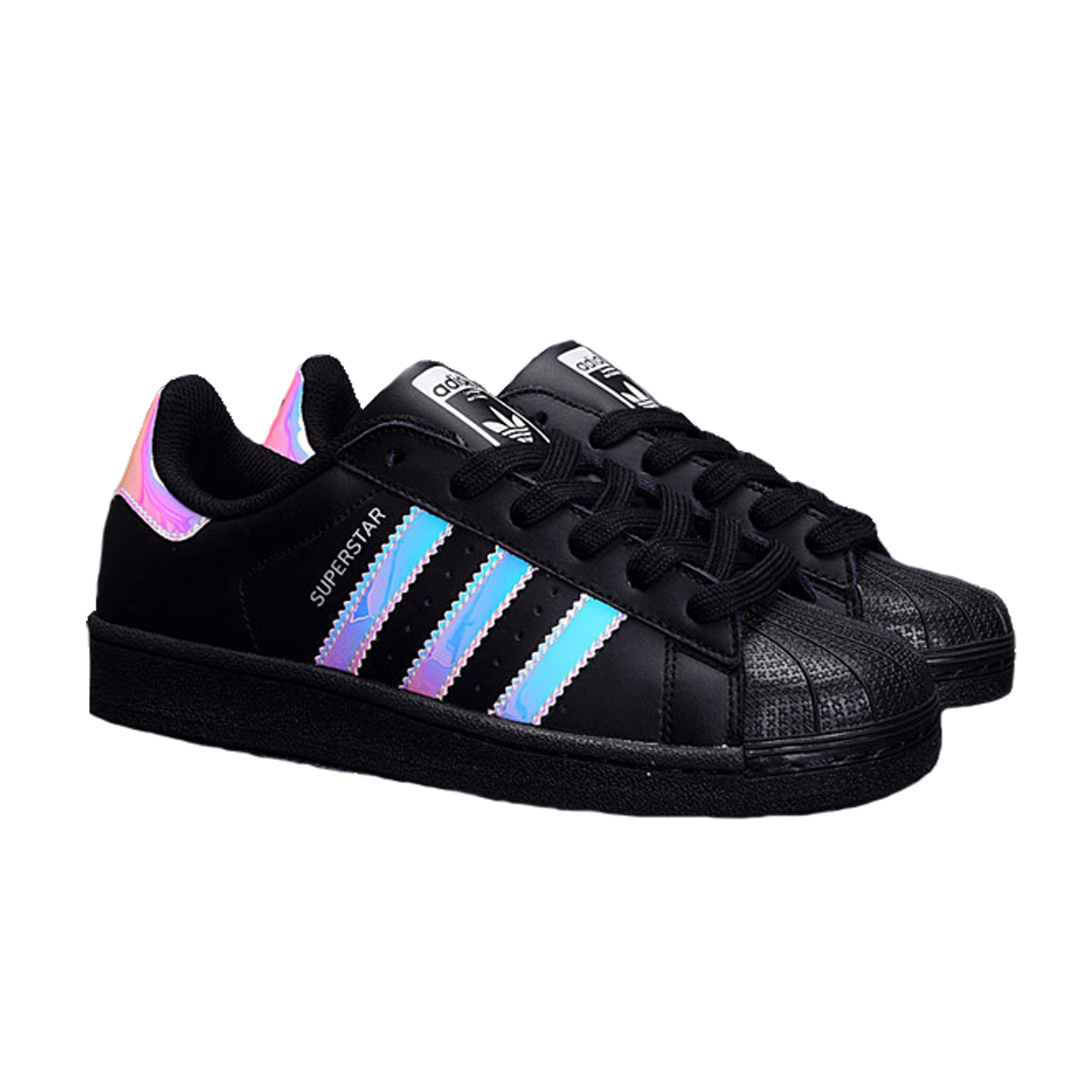 ADIDAS SUPERSTAR CZARNE HOLOGRAM ROZ. 40 - 7058560322 ...