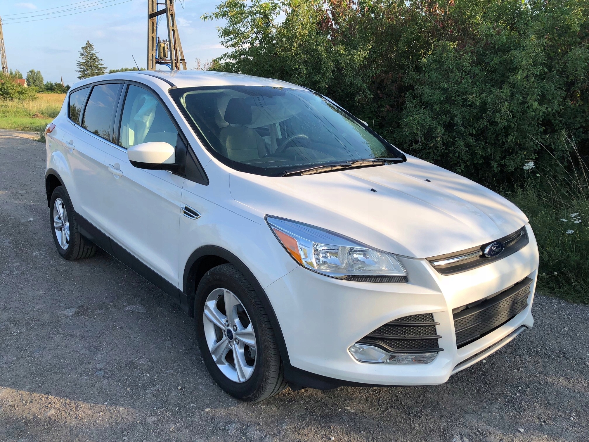 FORD KUGA PO OPŁATACH BIAŁA PERŁA ŁADNY AUTOMAT - 7476963774 ...