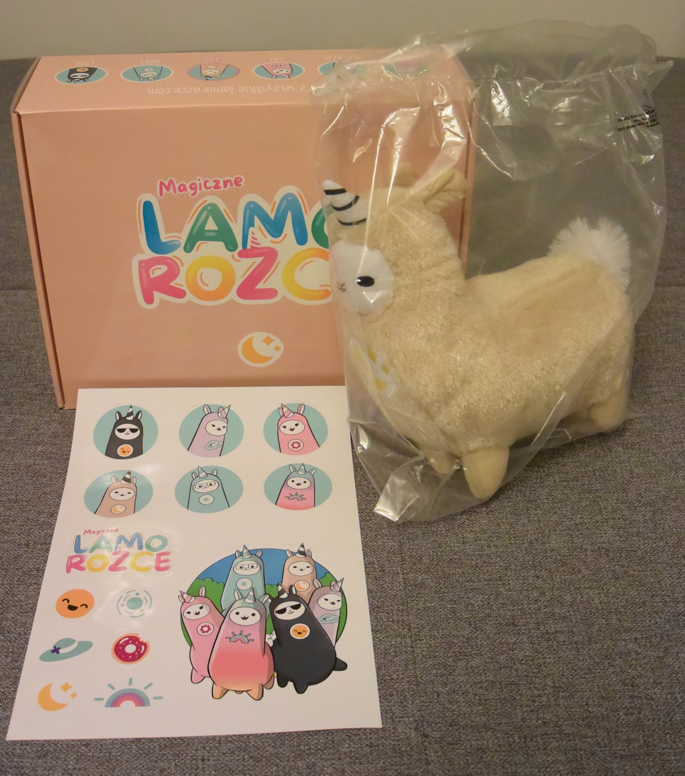 Urocza Nowa Maskotka Lamorożec Mazipomaga Usnąć Urocza Nowa Maskotka Lamorożec Mazipomaga Usnąć