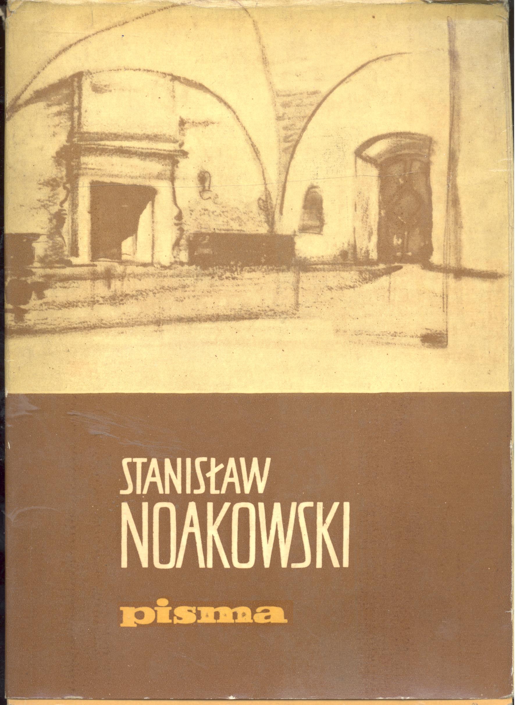 Znalezione obrazy dla zapytania: Stanisław Noakowski Pisma