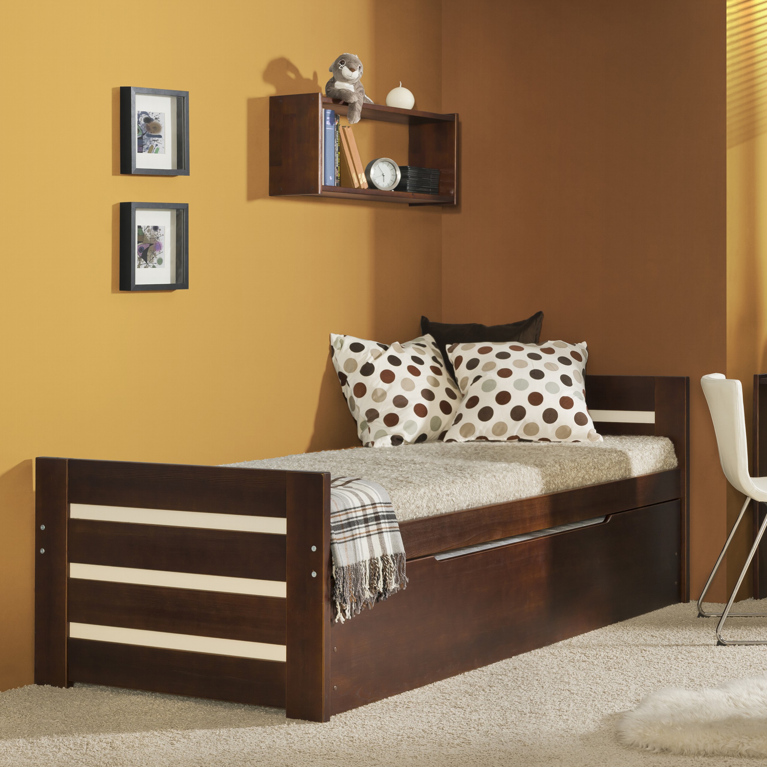 Кровать подростковая «Wooden Bed-2»