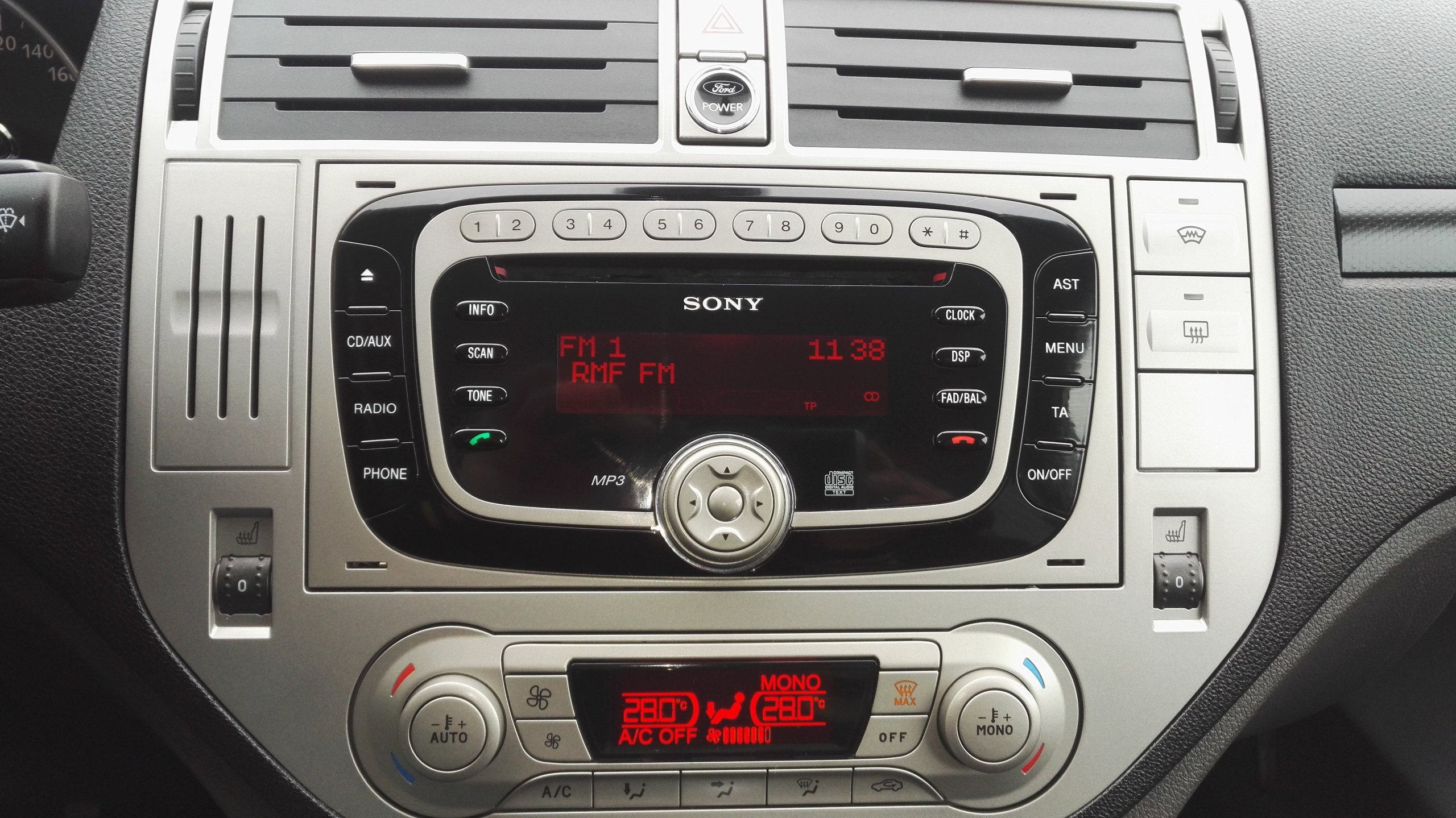 FORD KUGA MK1 LIFT RADIO CD SONY MP3 STAN IDEALNY