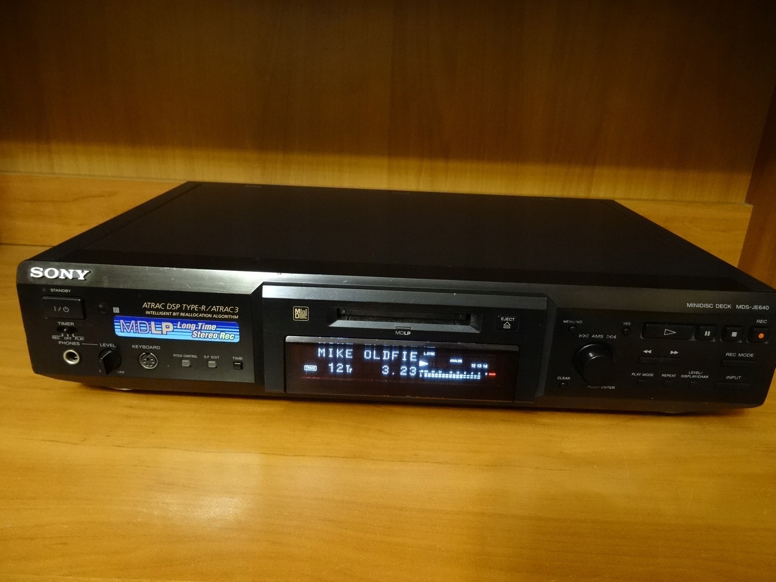 Odtwarzacz Mini Disc SONY MDSJE640 LP2/LP4 pilot 7749591410