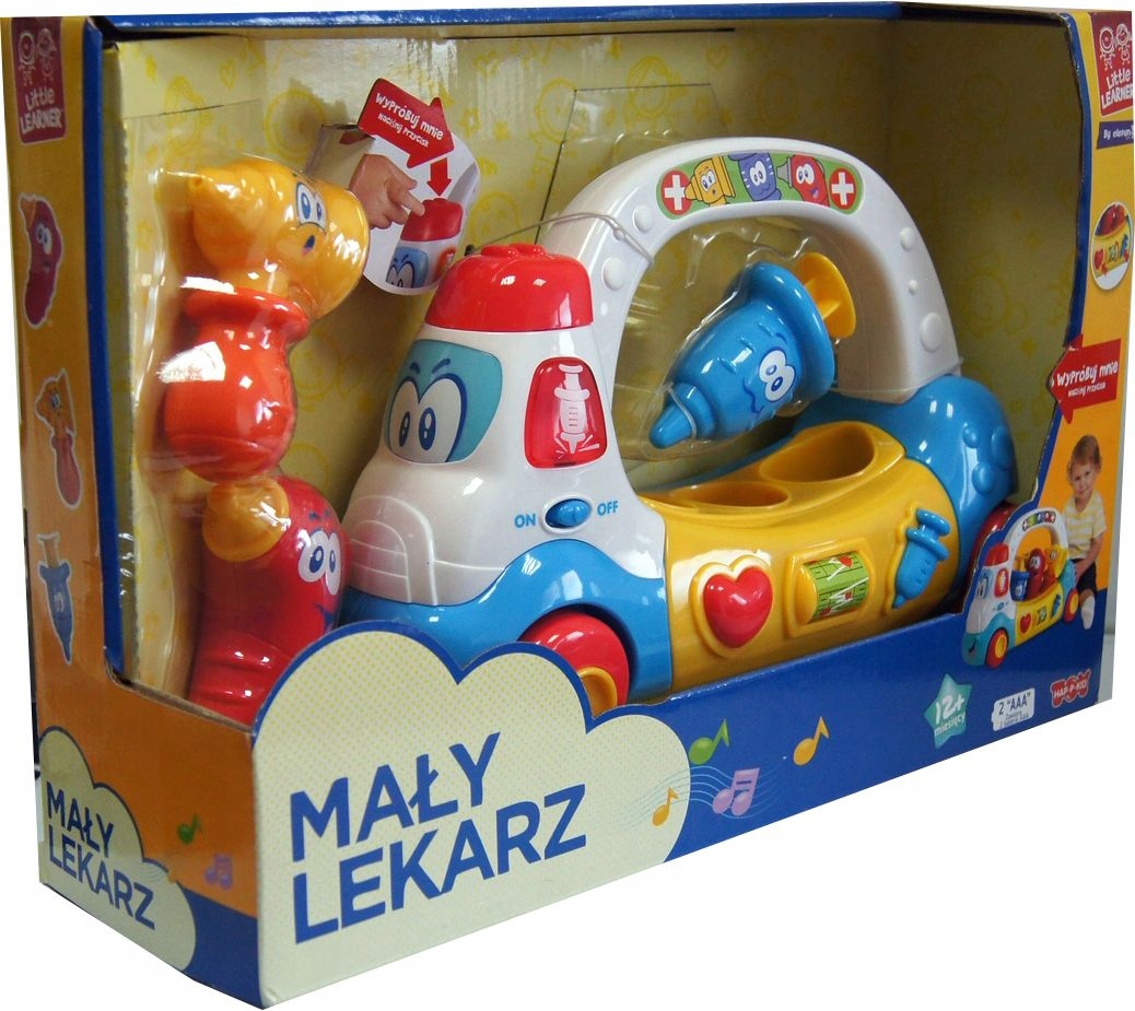 Mały Lekarz Doktor Zestaw Od 12m świeci Dźwięki 7708210878 Mały Lekarz Doktor Zestaw Od 12m świeci Dźwięki 7708210878