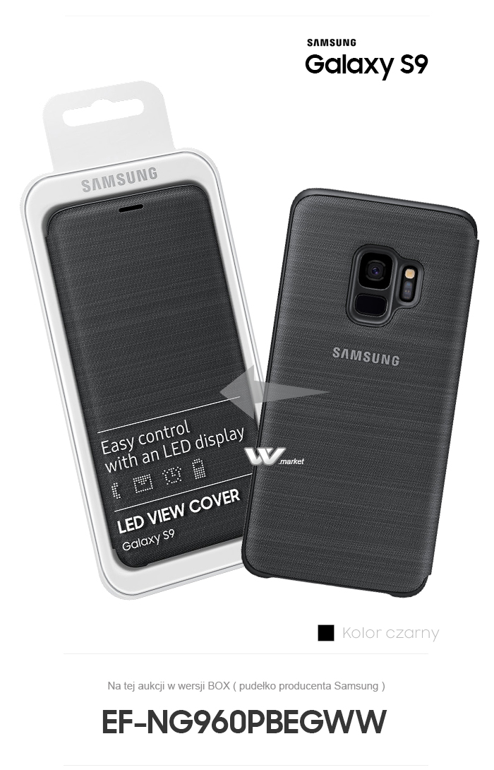 led view cover s9