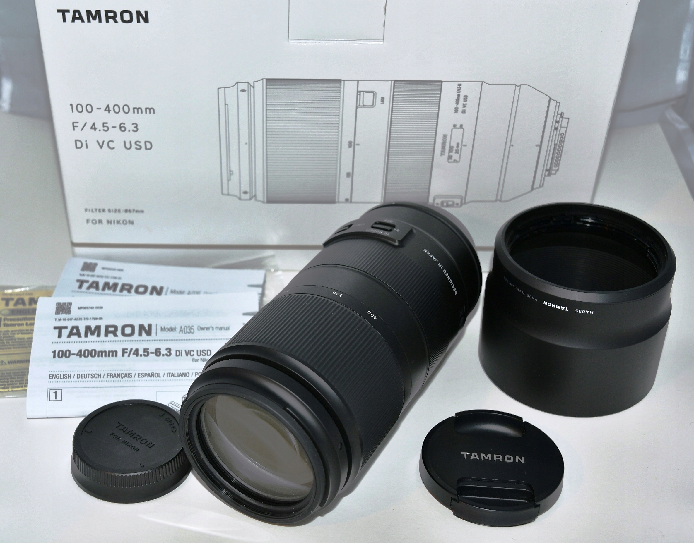 Tamron 100400 mm f/4.56.3 70300 Di VC VR Nikon 7741826180 oficjalne archiwum allegro